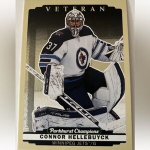 ❤️6/$6❤️ Connor Hellebuyck 2022/23 Parkhurst Winnipeg Jets Hockey Card